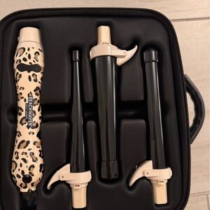 The Beachwaver Co. Leopard Print Hair Tool Set